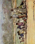 Menpes Mortimer 1855 1938 Paris 1909 Tuileries pond A4 Photo Print