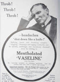Menthol Vaseline Headache Vintage Retro Advert Poster A4 Photo Print