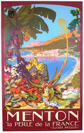 MentonPerle Vintage Advert A4 Photo Print