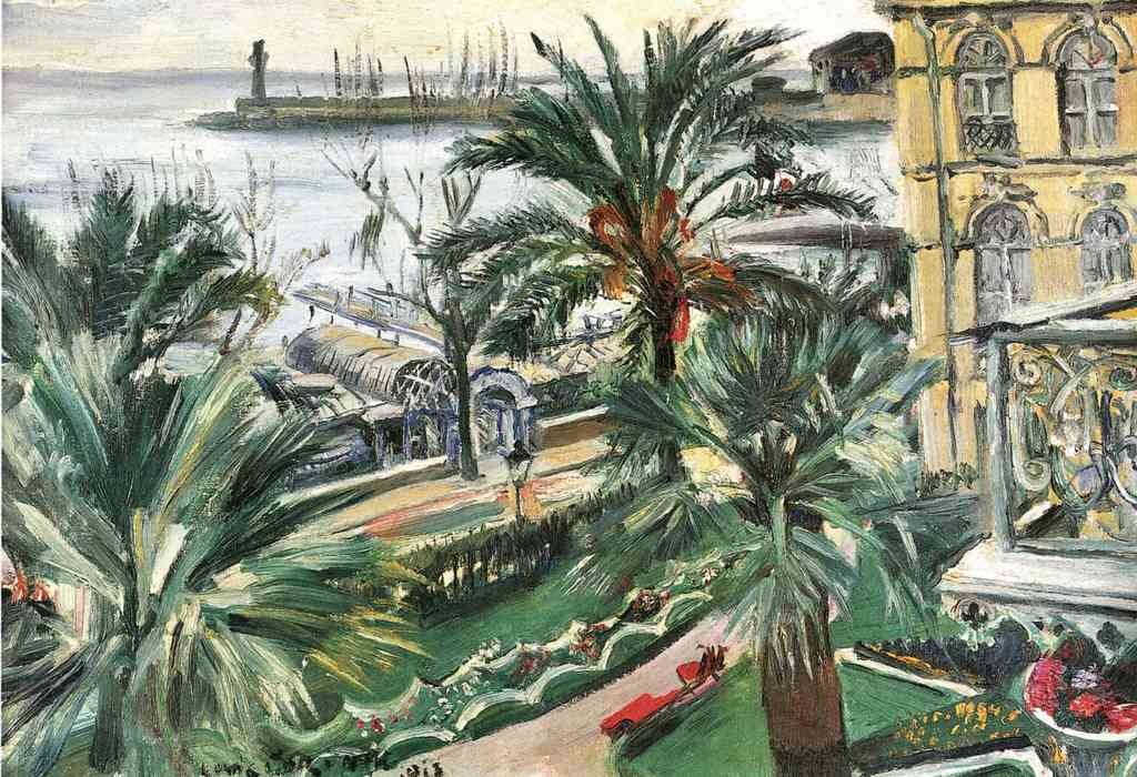 Mentone Lovis Corinth Impressionism European A4 Photo Print