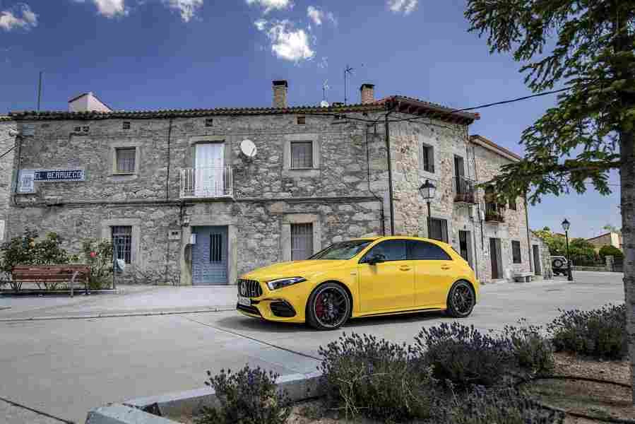 Mercedes AMG A 45 4MATIC  6641 22 Car A4 Photo Print