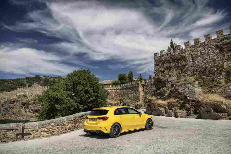 Mercedes AMG A 45 4MATIC  6641 51 Car A4 Photo Print