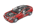 Mercedes Benz C Class 2004 cutaway A4 Photo Print