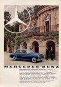 Mercedes Benz Mansion Vintage Retro Advert Ads A4 Photo Print
