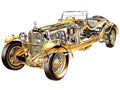 Mercedes Benz SSK cutaway A4 Photo Print