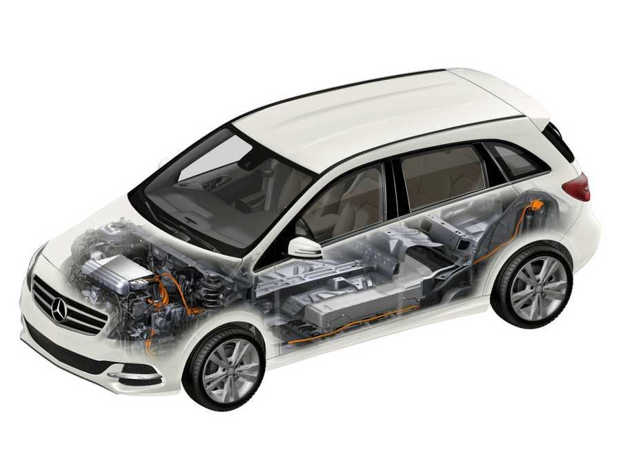 Mercedes Benz bclass 2014 cutaway A4 Photo Print