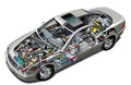MercedesBenz CL 1999 cutaway A4 Photo Print