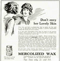Mercinolized Wax Woman Vintage Retro Advert Poster A4 Photo Print