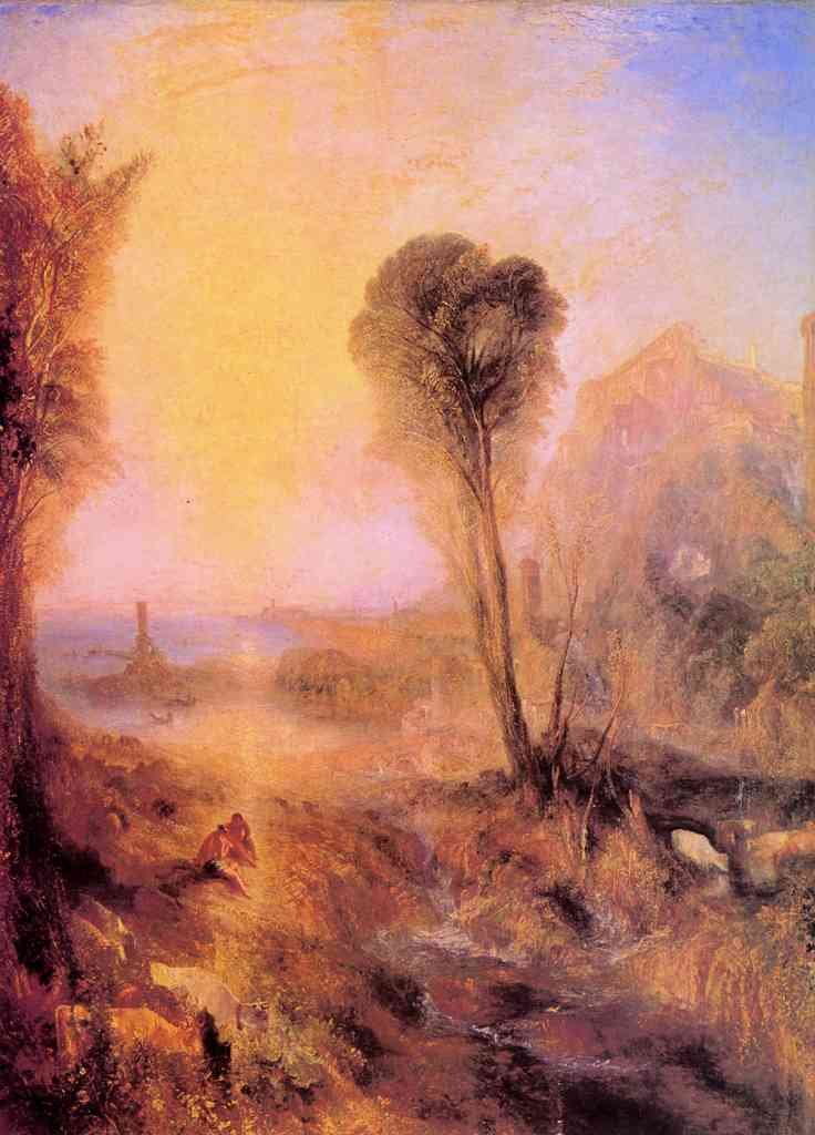 Mercury And Argus Joseph Mallord Turner A4 Photo Print