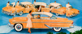 Mercury Monterey Convertible 1950s Vintage Retro Advert Poster