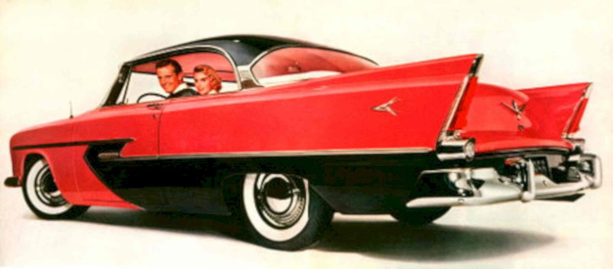 Mercury Monterey Coupe 1950s Vintage Retro Advert Poster