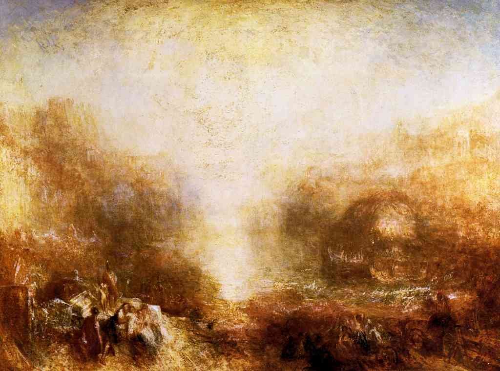 Mercury Sent To Admonish Aeneas Joseph Mallord Turner A4 Photo Print