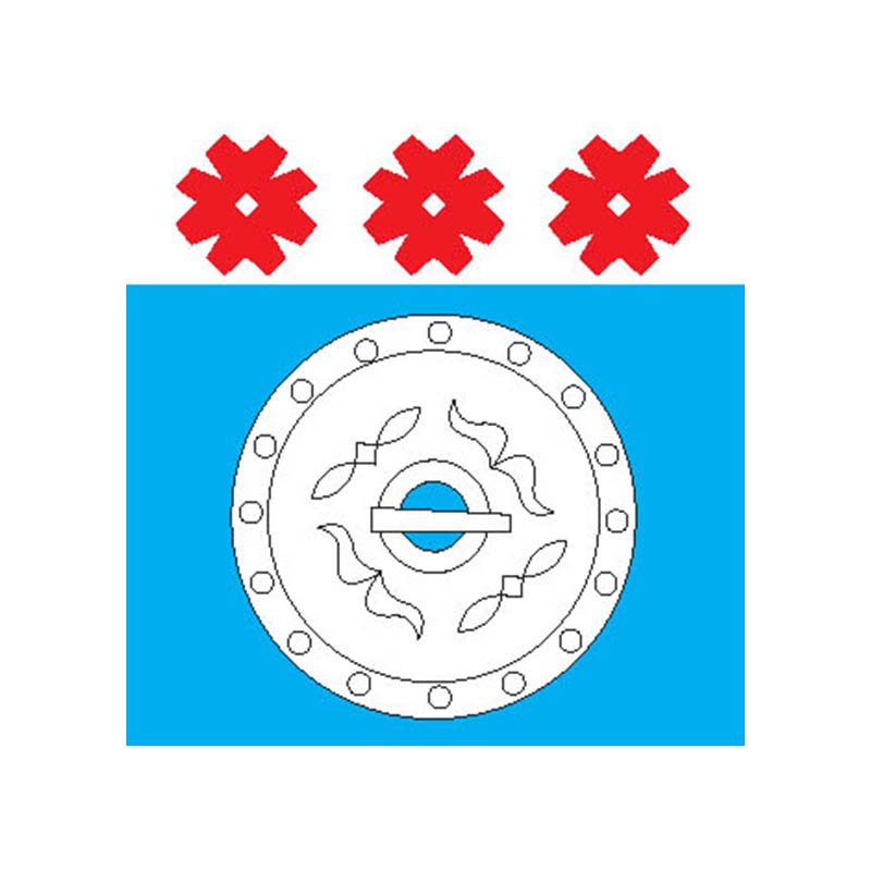 Meremae Vald Flag N2450 A4 Photo Print