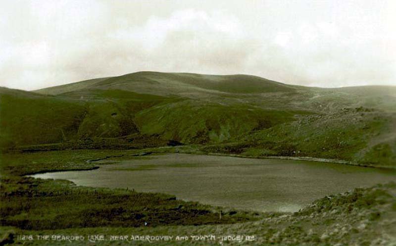 Merionethshire Aberdovey The Bearded Lake vintage old A4 Photo Print