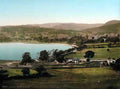 Merionethshire Bala Town and Lake Vintage A4 Photo Print
