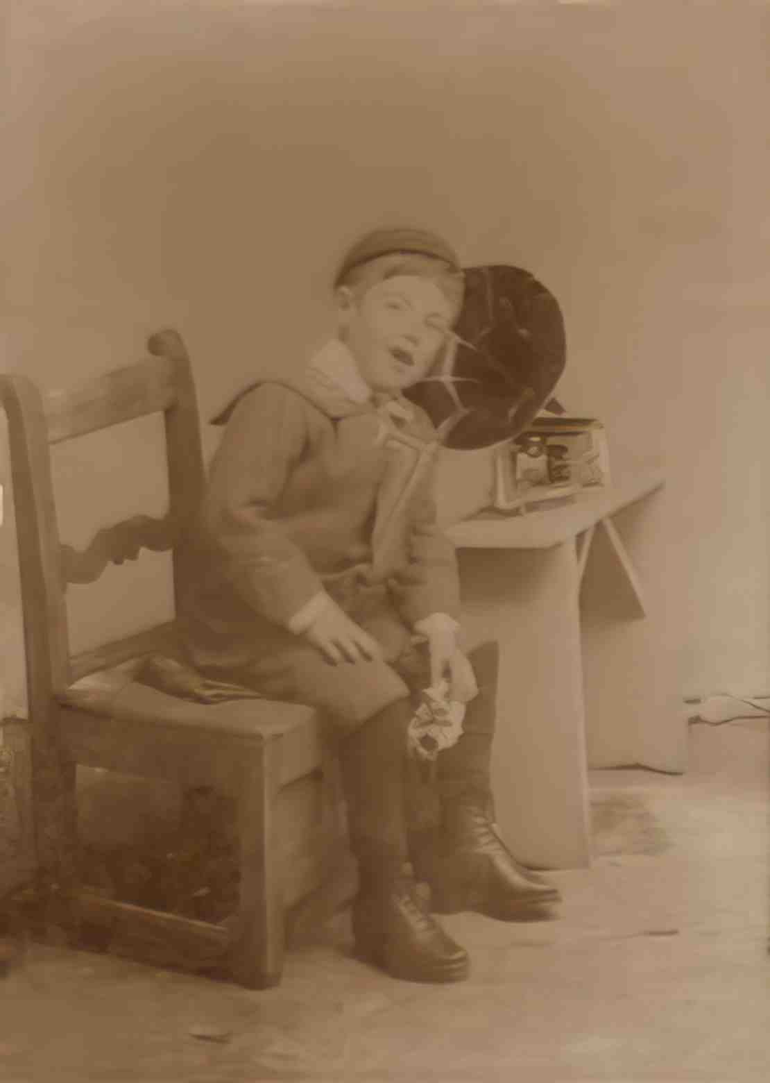 Merionethshire Blaenau Ffestiniog Robert William Rowlands c1907 Roys father A4 Vintage A4 Photo Print