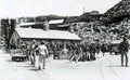Merionethshire Blaenau Ffestiniog Slate Quarries Pay Day Vintage A4 Photo Print