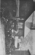 Merionethshire Blaenau Ffestiniog The Baltic Garage with Charabancs and vintage motor cars vintage old A4 Photo Print
