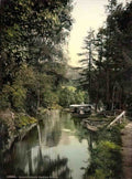 Merionethshire Llangollen Canal Walk Vintage A4 Photo Print
