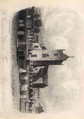 Merionethshire Towyn St Cadvans Church 1869 vintage old SHARP A4 Photo Print