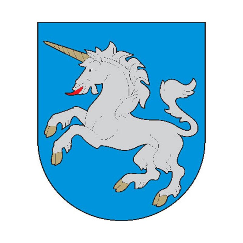 Merkine City Coat Of Arms N3743 A4 Photo Print