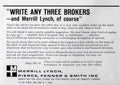 Merrill Lynch Ad Vintage Retro Advert Poster A4 Photo Print