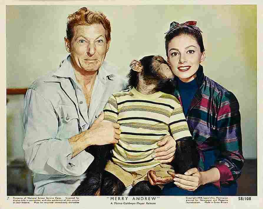 Merry Andrew 06  film star poster A4 Photo Print