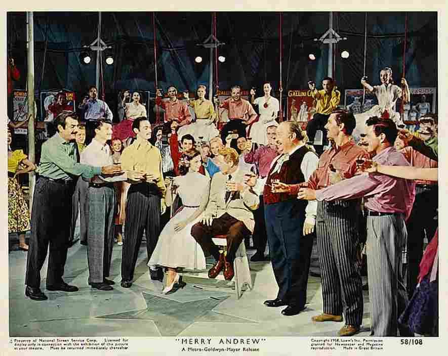 Merry Andrew 07  film star poster A4 Photo Print