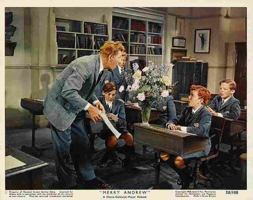 Merry Andrew 12  film star poster A4 Photo Print