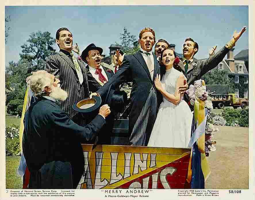 Merry Andrew 13  film star poster A4 Photo Print