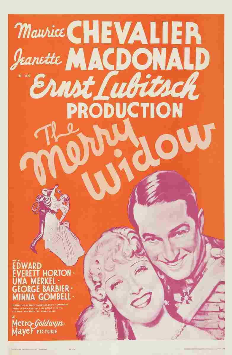 Merry Widow The 1934 03  film star poster A4 Photo Print