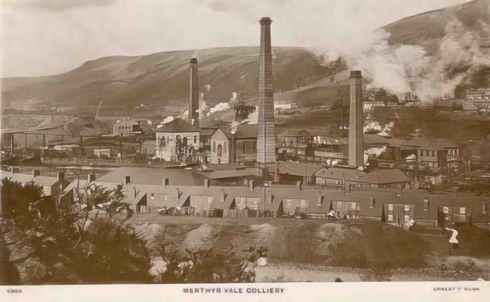 Merthyr Vale Colliery II Vintage A4 Photo Print