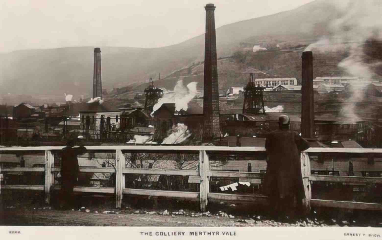 Merthyr Vale Colliery Vintage A4 Photo Print