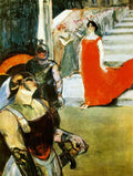 Messalina Descending Toulouse Lautrec A4 Photo Print