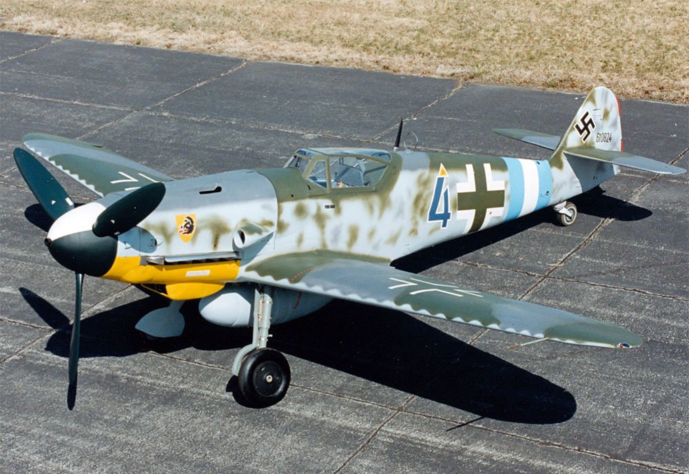 Messerschmitt Bf109 Single Seat Single Engine Fighter Germany 12 A4 Photo Print