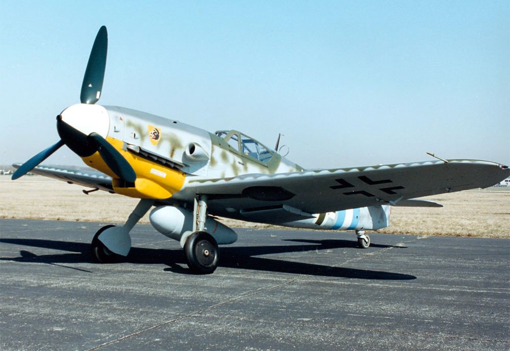 Messerschmitt Bf109 Single Seat Single Engine Fighter Germany 14 A4 Photo Print