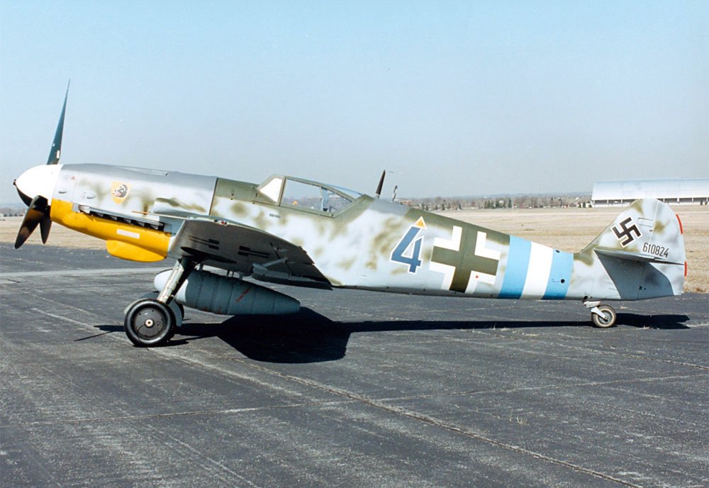 Messerschmitt Bf109 Single Seat Single Engine Fighter Germany 15 A4 Photo Print