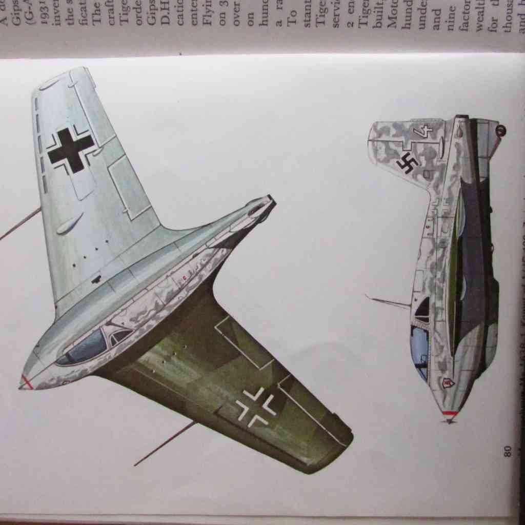 Messerschmitt ME 163B 1 Germany 1944 A4 Photo Print