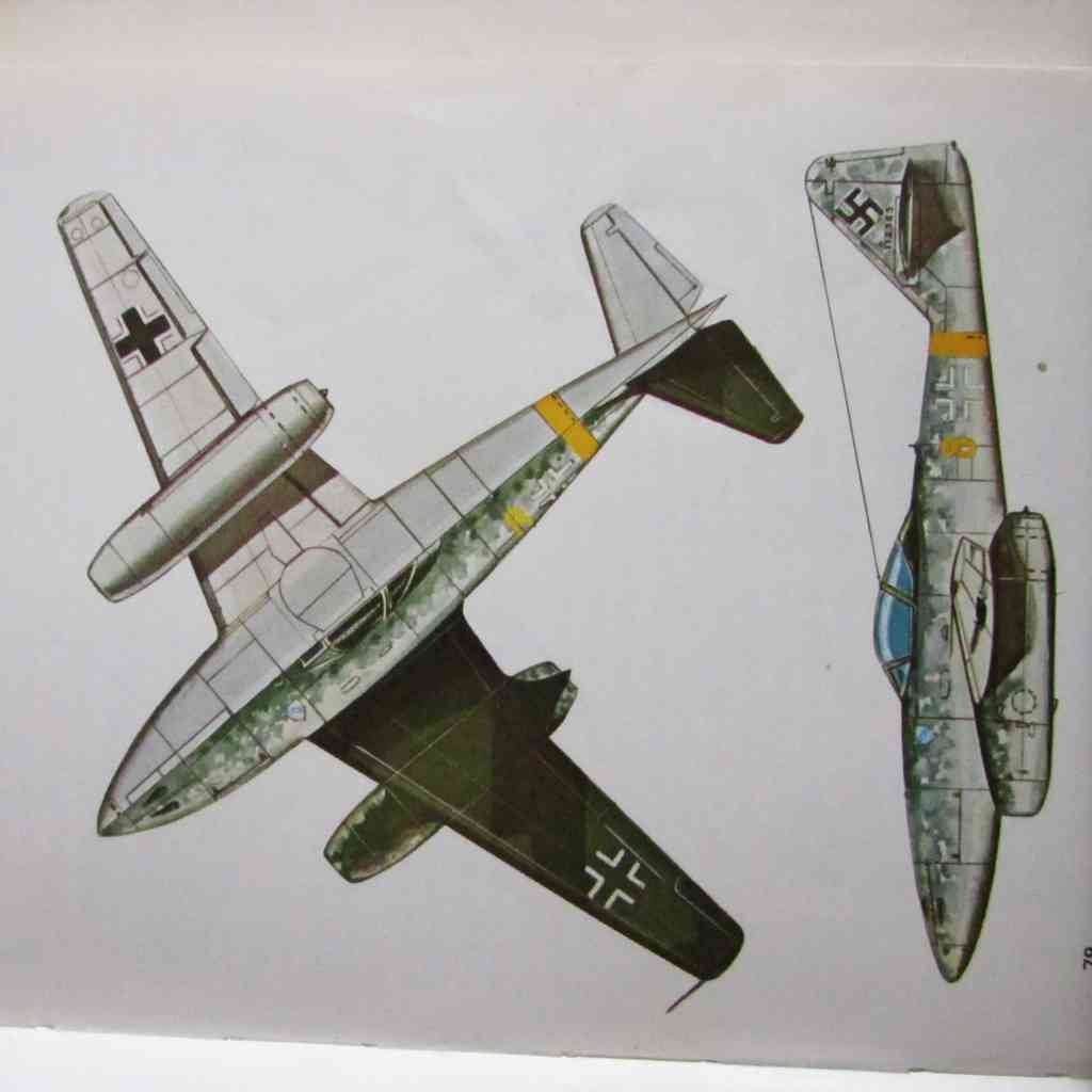 Messerschmitt ME 262A 1A Germany 1945 A4 Photo Print