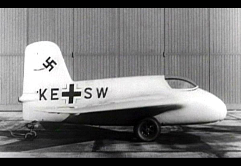 Messerschmitt Me163 Komet Rocket Powered Interceptor Aircraft Germany 28 A4 Photo Print