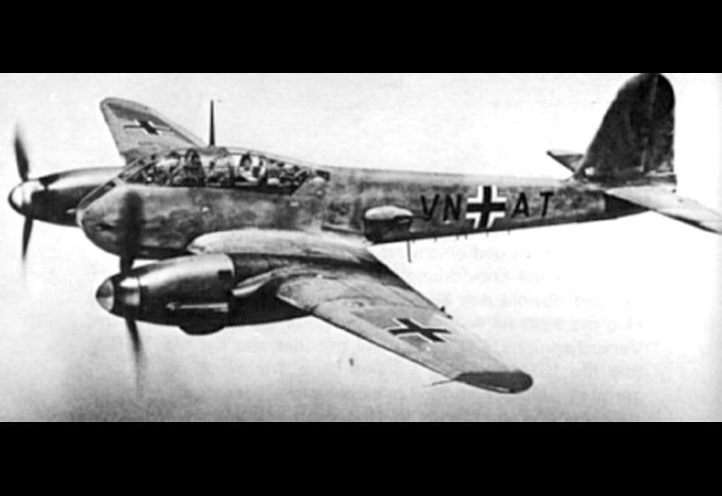 Messerschmitt Me210 Heavy Fighter Germany A4 Photo Print
