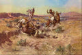 522002 The Broken Rope Charles M Russell A4 Photo Print