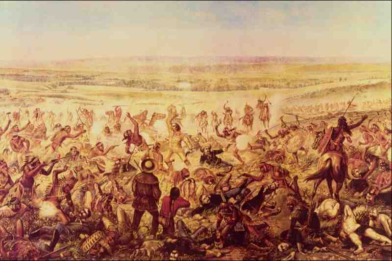 522031 Custers Last Fight Unknown A4 Photo Print