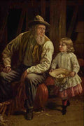 522040 The American Farmer Thomas Waterman Wood A4 Photo Print