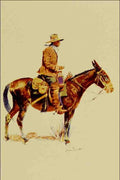522066 An Army Packer Frederic Remington A4 Photo Print
