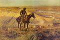 522094 The Wagon Boss Charles M Russell A4 Photo Print