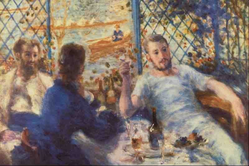 523000 The Rowers Lunch Auguste Renoir A4 Photo Print