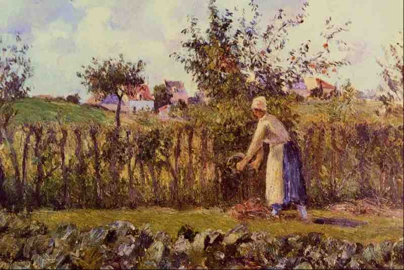 523061 In The Orchard Camille Pissarro A4 Photo Print
