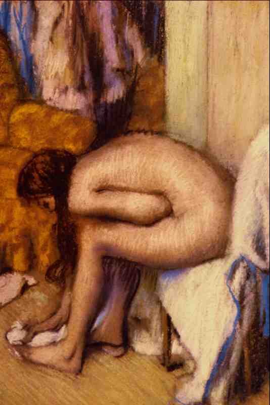 523062 After The Bath Edgar Degas A4 Photo Print