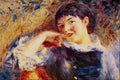 523066 The Dreamer Auguste Renoir A4 Photo Print